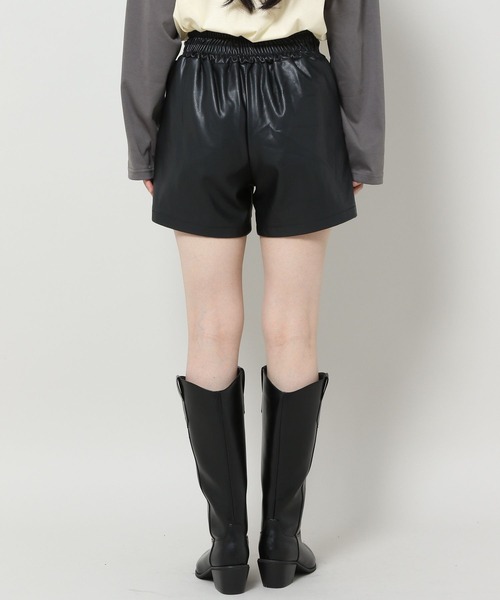 3.3 Field Trip (3.3フィールドトリップ)の「3.3 Field Trip/フェイクレザーZIPパンツ 2972923(その他パンツ・レディース・ブラック・FREE)」の12枚目の写真