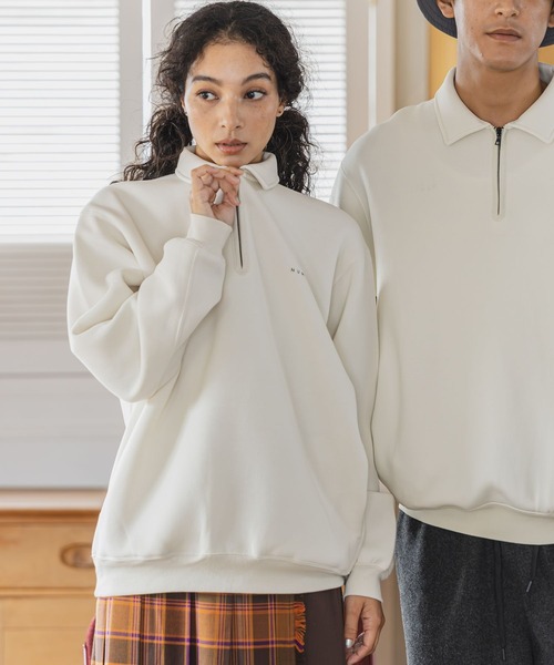 NUMERALS（ヌメラルズ）の「【UNISEX】[NUMERALS]ハーフジップ