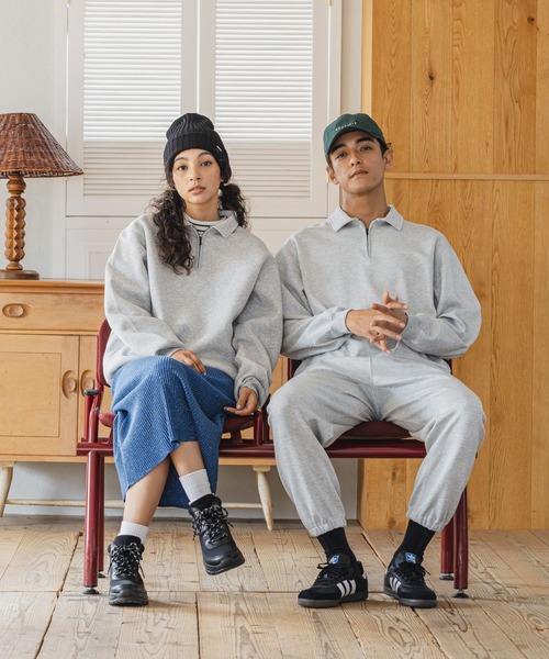 NUMERALS（ヌメラルズ）の「【UNISEX】[NUMERALS]ハーフジップ