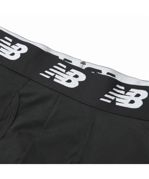 NEW BALANCE（ニューバランス）の「《New Balance》プレミアムボクサー 6インチ マエビラキ（ボクサーパンツ・メンズ・ブラック/その他1・M/XL/S/L）」の9枚目の写真