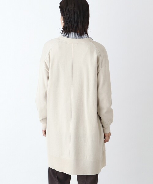 THE SHOP TK (ザ ショップ ティーケー )の「◆毛玉になりにくいベーシックミドル丈カーデ(カーディガン/ボレロ・レディース・ライトベージュ/ブルー/ブラック・12/13)」の8枚目の写真