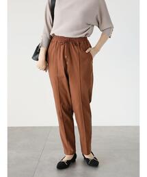 ストレッチセンターシームテーパードパンツ