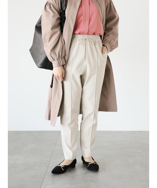 Te chichi TERRASSE(テチチテラス)の「ストレッチセンターシームテーパードパンツ(その他パンツ・レディース・ベージュ/グリーン/ブラック/ブルー/ブラウン・F)」の11枚目の写真