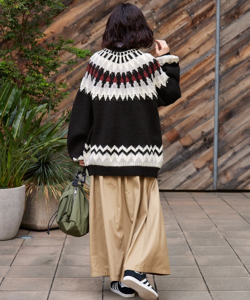 BARK MANHATTAN（バークマンハッタン）の「オーバーサイズモヘアライク