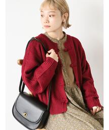 ehka sopo | 柄アソートチャイナボタンカーディガン(カーディガン/ボレロ)