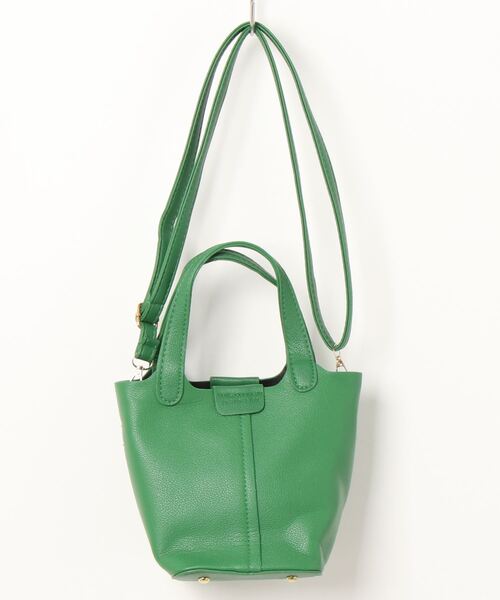 STYLEBLOCK（スタイルブロック）の「2WAYミニショルダーバッグ（ショルダーバッグ・レディース・ブラック/グリーン系その他/ピンク/グリーン/ホワイト・FREE）」の11枚目の写真