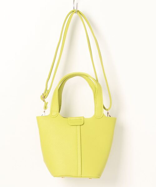 STYLEBLOCK（スタイルブロック）の「2WAYミニショルダーバッグ（ショルダーバッグ・レディース・ブラック/グリーン系その他/ピンク/グリーン/ホワイト・FREE）」の12枚目の写真