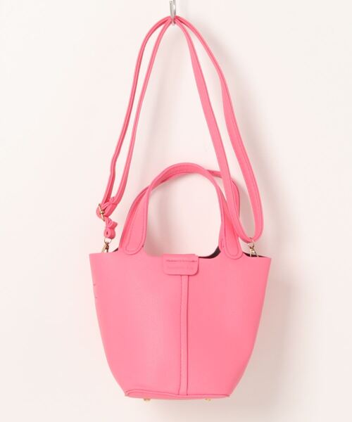 STYLEBLOCK（スタイルブロック）の「2WAYミニショルダーバッグ（ショルダーバッグ・レディース・ブラック/グリーン系その他/ピンク/グリーン/ホワイト・FREE）」の13枚目の写真