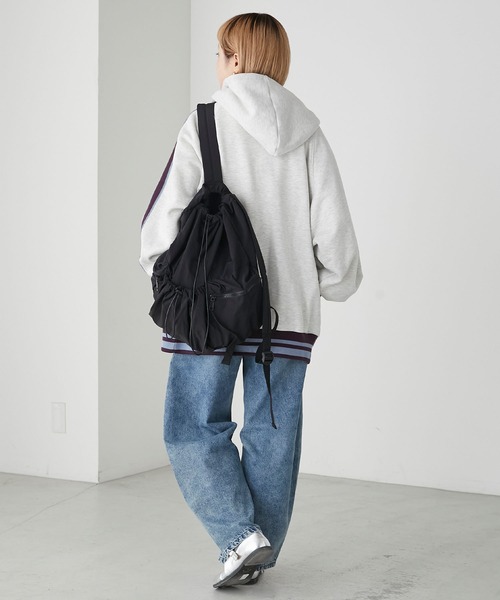 forksy.】ナイロンドロストシャーリングバックパック forksy.│MONO