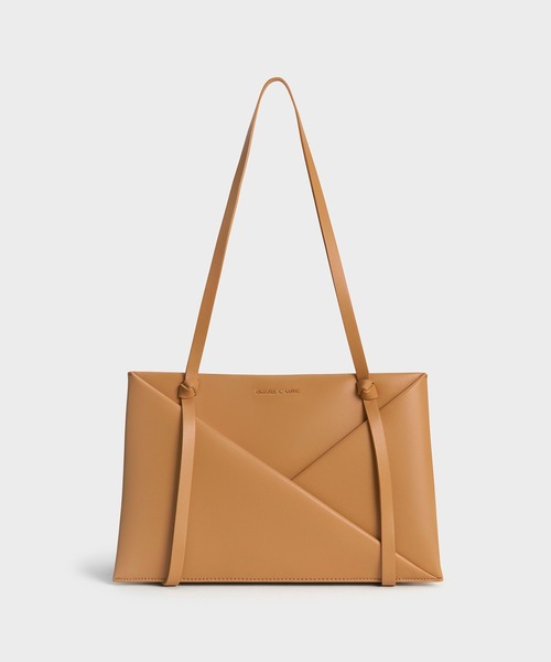 CHARLES & KEITH(チャールズ & キース)の「Midori ミドリ ジオメトリックトートバッグ(トートバッグ・レディース・ブラウン系その他/クリーム/スミクロ/ワインレッド/ブラウン系その他7・M)」の21枚目の写真