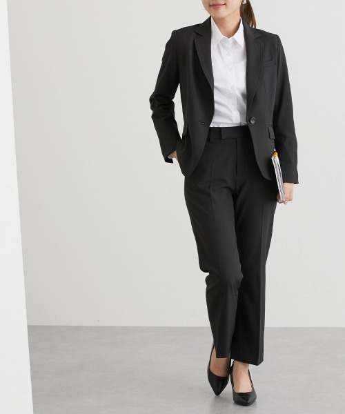 Petitjo（プッチージョ）の「小さいサイズ　形態安定レギュラーカラーシャツ２枚組　低身長さん・小柄女性（シャツ/ブラウス・レディース・オフホワイト・PS/PL/PSS/PM）」の2枚目の写真