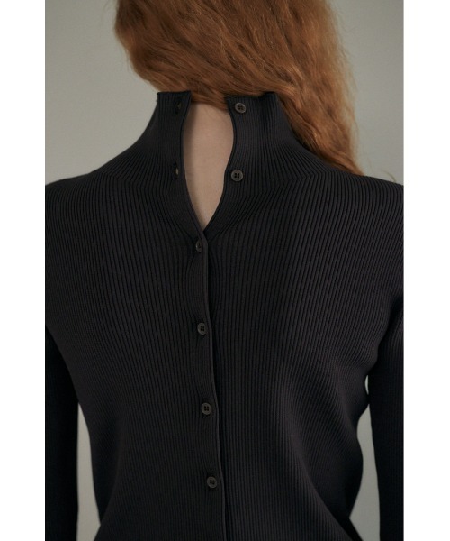 M_（エムアンダーバー）の「【M_】TURTLE ニット（ニット/セーター・レディース・ブラウン/ネイビー/ブラック・FREE）」の11枚目の写真