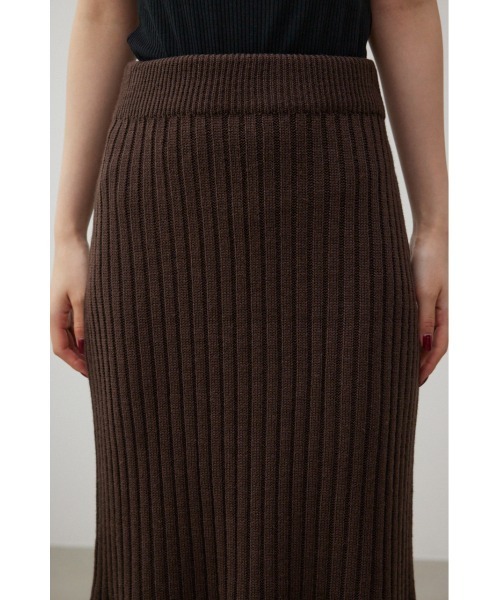 セール】ツイードスウィッチングマーメイドニットスカート（スカート