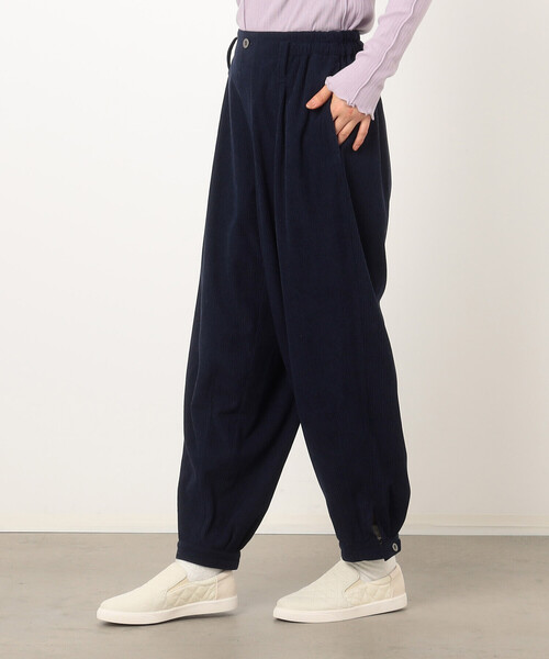 ONIGIRI（オニギリ）の「コーデュロイ 鳶パンツ（その他パンツ・レディース・アイボリー/ネイビー/ベージュ・FREE）」の9枚目の写真