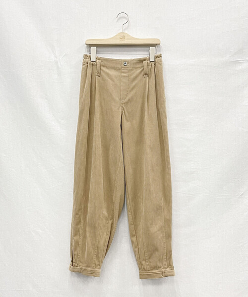ONIGIRI（オニギリ）の「コーデュロイ 鳶パンツ（その他パンツ・レディース・アイボリー/ネイビー/ベージュ・FREE）」の13枚目の写真