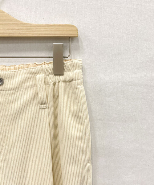ONIGIRI（オニギリ）の「コーデュロイ 鳶パンツ（その他パンツ・レディース・アイボリー/ネイビー/ベージュ・FREE）」の11枚目の写真