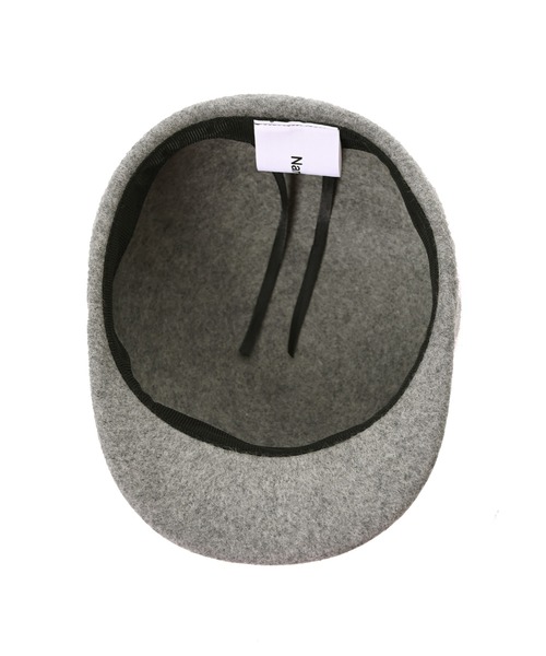 Narcissus（ナルシス）の「【Narcissus】ウールキャスケット（キャスケット・レディース・グレー/ブラック・FREE）」の9枚目の写真