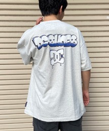 DC | DC/ディーシー 半袖Tシャツ バックプリント ワイドシルエット ドロップショルダー DST241019(Tシャツ/カットソー)
