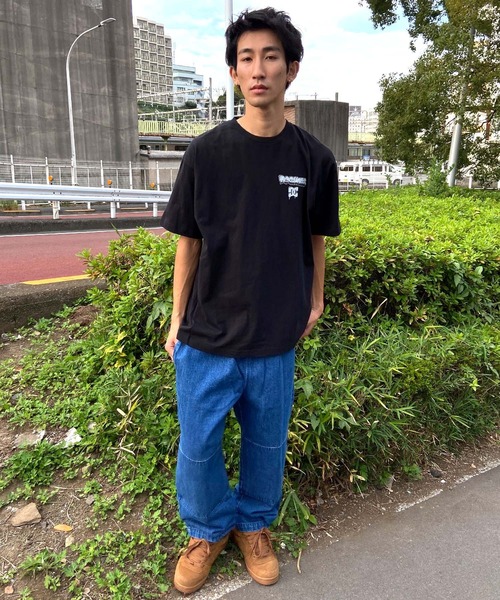 DC（ディーシー）の「DC/ディーシー 半袖Tシャツ バックプリント ワイドシルエット ドロップショルダー DST241019（Tシャツ/カットソー・メンズ・ブラック/グレー/ホワイト・L/M/XL/2XL）」の8枚目の写真