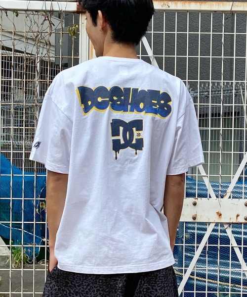 DC（ディーシー）の「DC/ディーシー 半袖Tシャツ バックプリント ワイドシルエット ドロップショルダー DST241019（Tシャツ/カットソー・メンズ・ブラック/グレー/ホワイト・L/M/XL/2XL）」の5枚目の写真