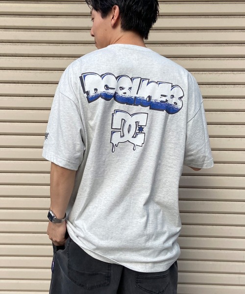 DC（ディーシー）の「DC/ディーシー 半袖Tシャツ バックプリント ワイドシルエット ドロップショルダー DST241019（Tシャツ/カットソー・メンズ・ブラック/グレー/ホワイト・L/M/XL/2XL）」の13枚目の写真