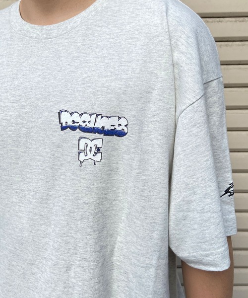 DC（ディーシー）の「DC/ディーシー 半袖Tシャツ バックプリント ワイドシルエット ドロップショルダー DST241019（Tシャツ/カットソー・メンズ・ブラック/グレー/ホワイト・L/M/XL/2XL）」の11枚目の写真