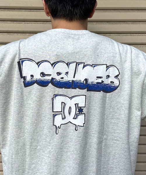 DC（ディーシー）の「DC/ディーシー 半袖Tシャツ バックプリント ワイドシルエット ドロップショルダー DST241019（Tシャツ/カットソー・メンズ・ブラック/グレー/ホワイト・L/M/XL/2XL）」の14枚目の写真