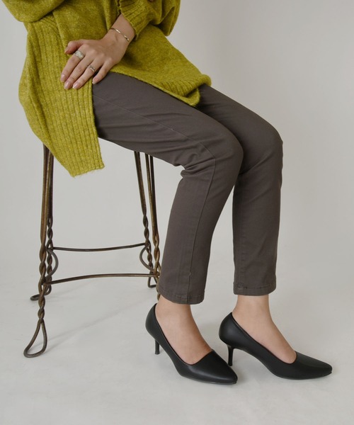 and it_（アンドイット）の「選べる2type！ポインテッドトゥヒールパンプス（パンプス・レディース・ブラック系1/ブラック系2・22.0cm/22.5cm/23.0cm/23.5cm/24.0cm/24.5cm/25.0cm/25.5cm）」の4枚目の写真