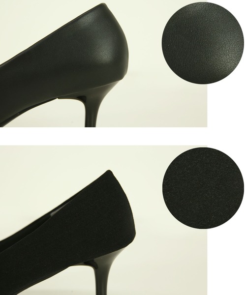 and it_（アンドイット）の「選べる2type！ポインテッドトゥヒールパンプス（パンプス・レディース・ブラック系1/ブラック系2・22.0cm/22.5cm/23.0cm/23.5cm/24.0cm/24.5cm/25.0cm/25.5cm）」の11枚目の写真