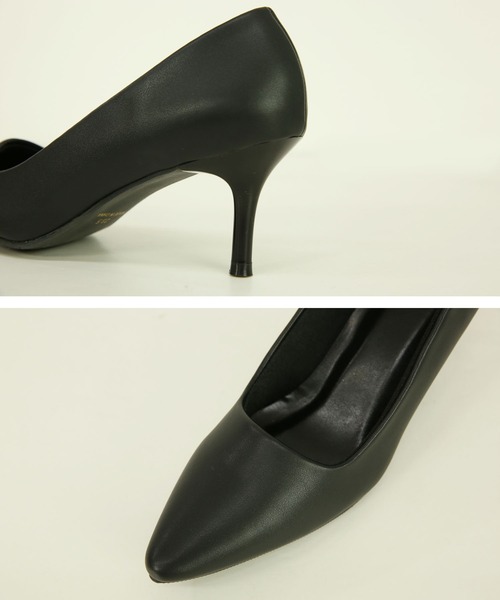 and it_（アンドイット）の「選べる2type！ポインテッドトゥヒールパンプス（パンプス・レディース・ブラック系1/ブラック系2・22.0cm/22.5cm/23.0cm/23.5cm/24.0cm/24.5cm/25.0cm/25.5cm）」の12枚目の写真