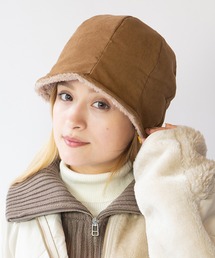 14+（イチヨンプラス）の「中綿リバーシブルキャスケット（キャスケット）」