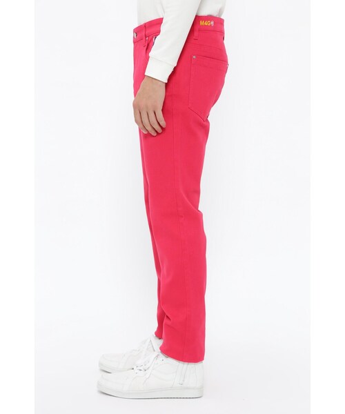 新品 パーリーゲイツ コットンストレッチツイル 表ピーチ裏起毛 パンツ(6)LL PEARLY GATES】コットンストレッチツイル 表ピーチ裏起毛 5ポケットパンツ