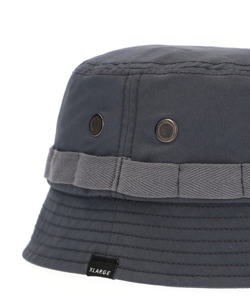 XLARGE(エクストララージ)の「RIPSTOP MILITARY HAT(ハット・メンズ・グレー/ライトグリーン/ブラック・L/M)」の13枚目の写真