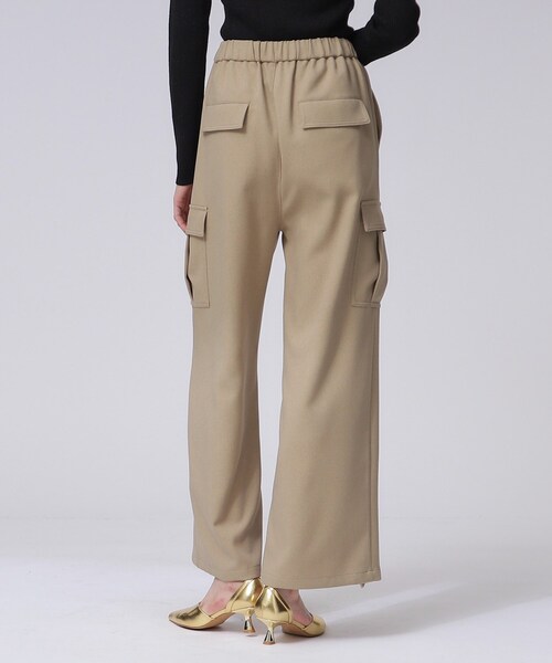 GALLEST（ギャレスト）の「ウールサージカーゴパンツ（その他パンツ・レディース・ブラック/ベージュ/グレー・40/38/36/05）」の12枚目の写真