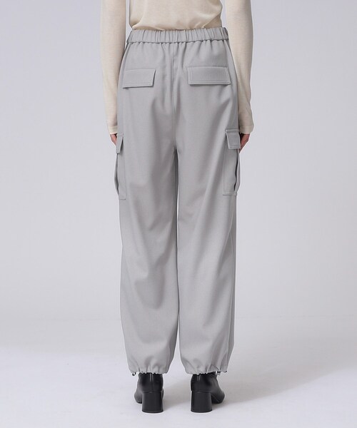 GALLEST（ギャレスト）の「ウールサージカーゴパンツ（その他パンツ・レディース・ブラック/ベージュ/グレー・40/38/36/05）」の19枚目の写真