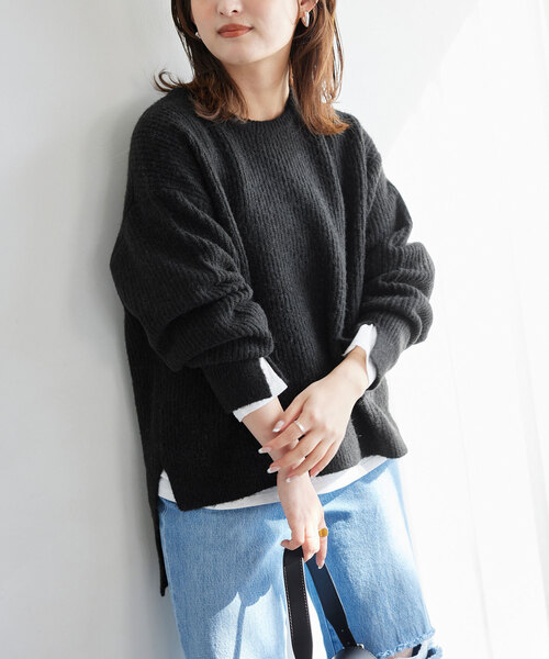 SLOBE IENA（スローブイエナ）の「《2枚セット》アルパカ混ニット