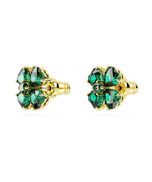 SWAROVSKI スワロフスキー スタッドピアス グリーン 片耳 ピアス 