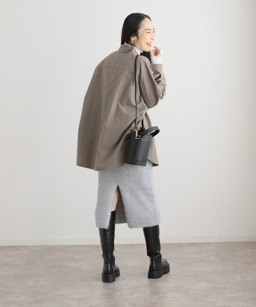 LE TALON（ルタロン）の「LE TALON Cylindre バッグ（ハンドバッグ・レディース・ブラック/ベージュ・FREE）」の12枚目の写真