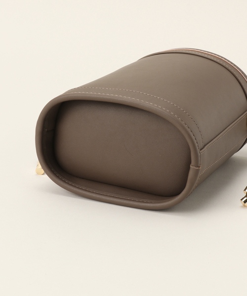 LE TALON（ルタロン）の「LE TALON Cylindre バッグ（ハンドバッグ・レディース・ブラック/ベージュ・FREE）」の18枚目の写真