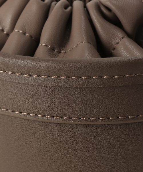 LE TALON（ルタロン）の「LE TALON Cylindre バッグ（ハンドバッグ・レディース・ブラック/ベージュ・FREE）」の5枚目の写真