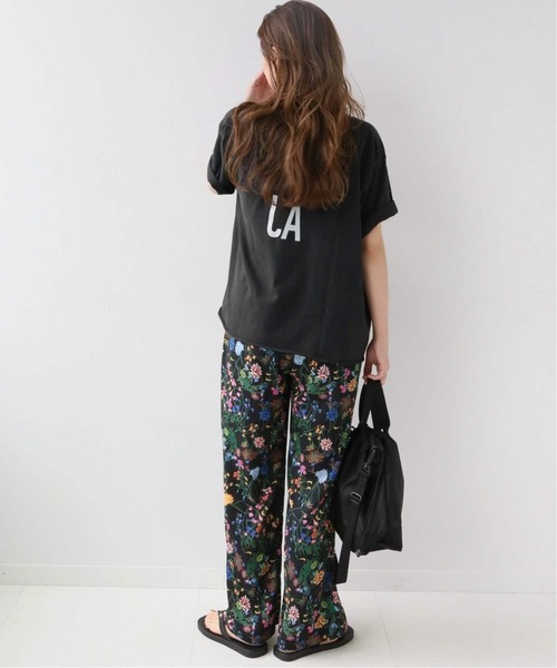 JOURNAL STANDARD relume（ジャーナルスタンダード　レリューム）の「《追加》ブラックフローラルイージーパンツ（その他パンツ・レディース・グリーン・FREE）」の13枚目の写真