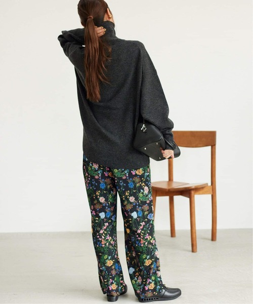 JOURNAL STANDARD relume（ジャーナルスタンダード　レリューム）の「《追加》ブラックフローラルイージーパンツ（その他パンツ・レディース・グリーン・FREE）」の22枚目の写真