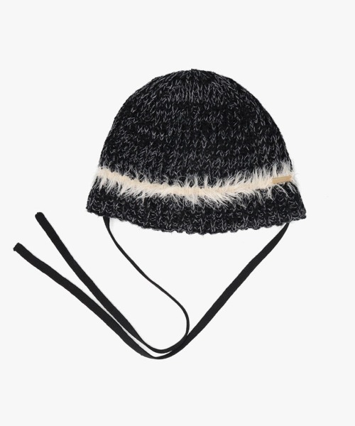 kaorinomori（カオリノモリ）の「kaorinomori アールニット ムゥ / カオリノモリ（ニットキャップ/ビーニー・レディース・ライトグリーン/ライトベージュ/ダークグレー・FREE）」の17枚目の写真