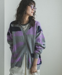 定番　グレー プリーツデザイン カーディガン 中古・古着通販】PLEATS PLEASE (プリーツプリーズ