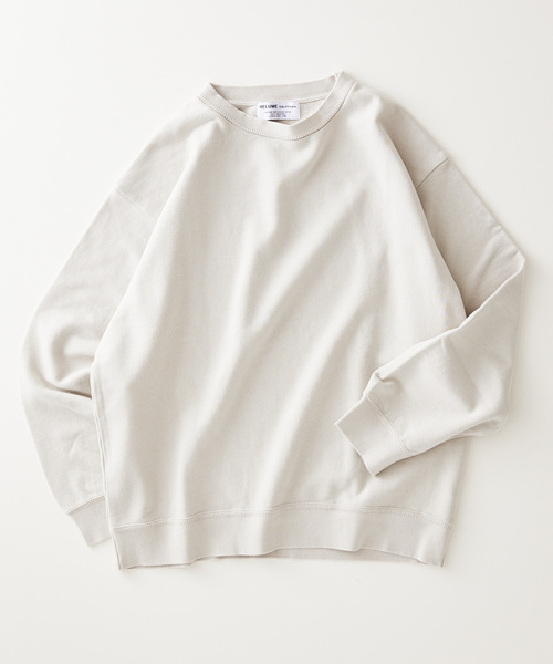 JOURNAL STANDARD relume（ジャーナルスタンダード　レリューム）の「CALIFORNIA UPCYCLE クルーネックスウェット（スウェット・メンズ・ブラック系その他/ライトグレー/ダークブルー・MEDIUM/LARGE）」の2枚目の写真