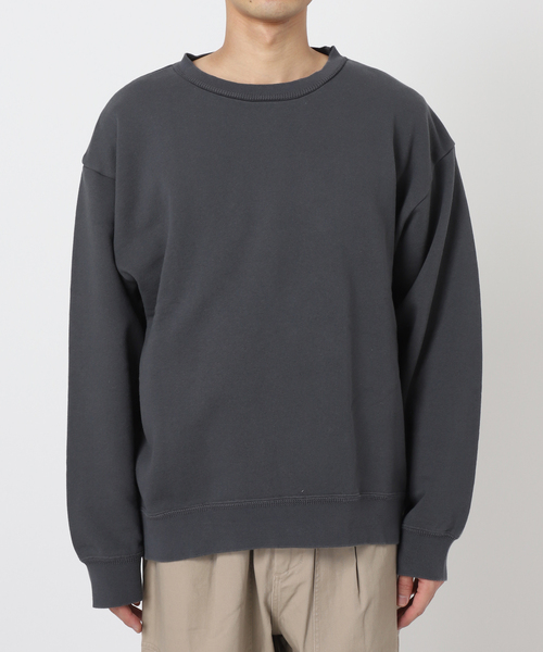 JOURNAL STANDARD relume（ジャーナルスタンダード　レリューム）の「CALIFORNIA UPCYCLE クルーネックスウェット（スウェット・メンズ・ブラック系その他/ライトグレー/ダークブルー・MEDIUM/LARGE）」の10枚目の写真
