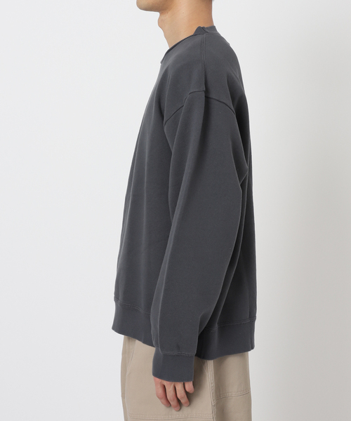 JOURNAL STANDARD relume（ジャーナルスタンダード　レリューム）の「CALIFORNIA UPCYCLE クルーネックスウェット（スウェット・メンズ・ブラック系その他/ライトグレー/ダークブルー・MEDIUM/LARGE）」の7枚目の写真