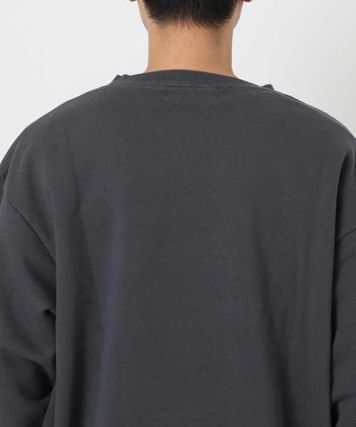 JOURNAL STANDARD relume（ジャーナルスタンダード　レリューム）の「CALIFORNIA UPCYCLE クルーネックスウェット（スウェット・メンズ・ブラック系その他/ライトグレー/ダークブルー・MEDIUM/LARGE）」の11枚目の写真