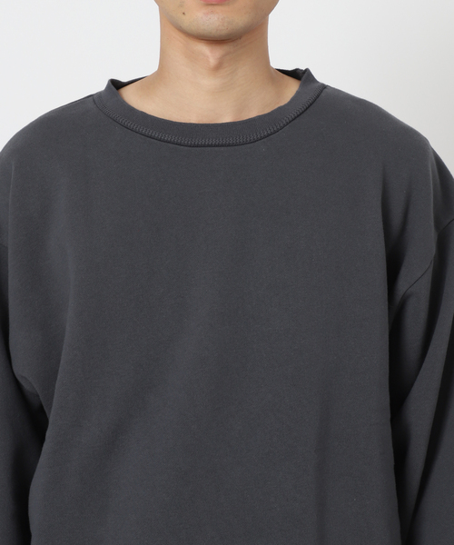 JOURNAL STANDARD relume（ジャーナルスタンダード　レリューム）の「CALIFORNIA UPCYCLE クルーネックスウェット（スウェット・メンズ・ブラック系その他/ライトグレー/ダークブルー・MEDIUM/LARGE）」の13枚目の写真