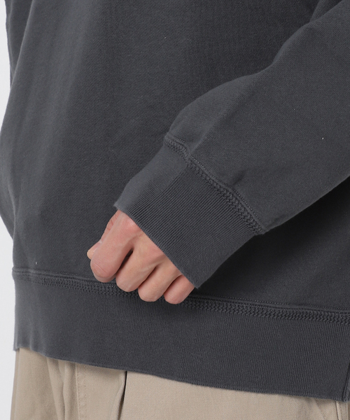 JOURNAL STANDARD relume（ジャーナルスタンダード　レリューム）の「CALIFORNIA UPCYCLE クルーネックスウェット（スウェット・メンズ・ブラック系その他/ライトグレー/ダークブルー・MEDIUM/LARGE）」の15枚目の写真